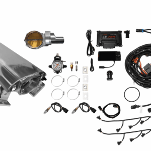 73141DBWSBNP Ultimate Rebel Brilliant Tall LS1 500 HP EFI System Tall Cathedral Port Intake DBW Brilliant Billet 92mm TB Without Trans Control No Pedal