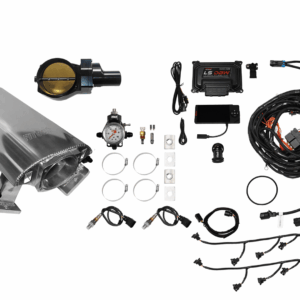 73143DBWBBNP Ultimate Rebel Brilliant Tall LS1 750 HP EFI System Tall Cathedral Intake DBW Black Billet 102mm TB Without Trans Control No Pedal