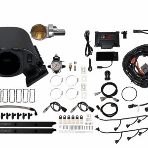 73174DBWSBNP Ultimate Rebel Black Short LS3 750 HP EFI System Short LS3 Port Intake DBW Brilliant Billet 102mm TB With Trans Control No Pedal