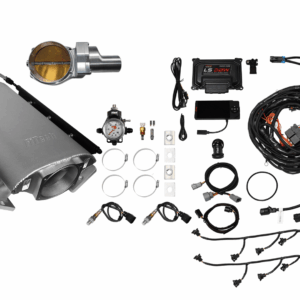 73193DBWBBNP Ultimate Rebel Satin Short LS3 750 HP EFI System Short LS3 Port Intake DBW Black Billet 102mm TB Without Trans Control No Pedal