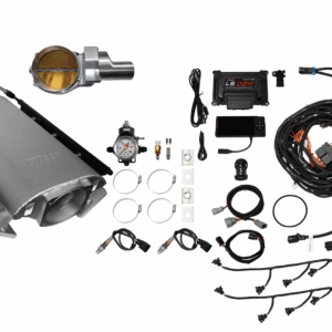 73196DBWSBNP Ultimate Rebel Satin Short LS3 1000 HP EFI System Short LS3 Port Intake DBW Brilliant Billet 102mm TB With Trans Control No Pedal