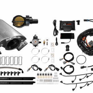 73212DBWBBNP Ultimate Rebel Brilliant Short LS3 500 HP EFI System Short LS3 Port Intake DBW Black Billet 92mm TB With Trans Control No Pedal