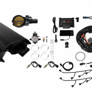 73231DBWBBNP Ultimate Rebel Black Tall LS3 500 HP EFI System Tall LS3 Port Intake DBW Black Billet 92mm TB Without Trans Control No Pedal