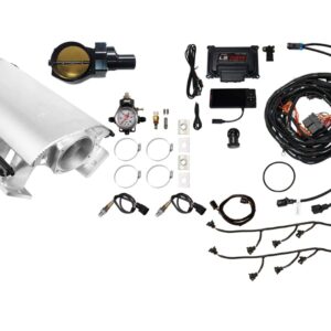 73251DBWBBNP Ultimate Rebel Satin Tall LS3 500 HP EFI System Tall LS3 Port Intake DBW Black Billet 92mm TB Without Trans Control No Pedal