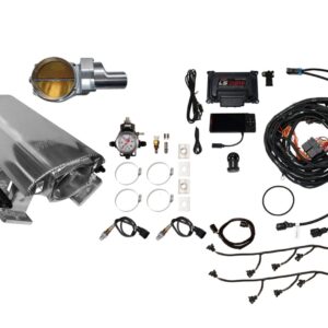 73271DBWSBNP Ultimate Rebel Brilliant Tall LS3 500 HP EFI System Tall LS3 Port Intake DBW Brilliant Billet 92mm TB Without Trans Control No Pedal