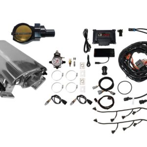 73272DBWBBNP Ultimate Rebel Brilliant Tall LS3 500 HP EFI System Tall LS3 Port Intake DBW Black Billet 92mm TB With Trans Control No Pedal