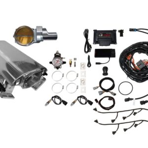 73272DBWSBNP Ultimate Rebel Brilliant Tall LS3 500 HP EFI System Tall LS3 Port Intake DBW Brilliant Billet 92mm TB With Trans Control No Pedal