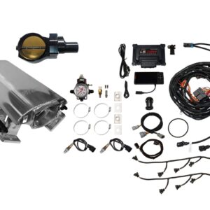 73274DBWBBNP Ultimate Rebel Brilliant Tall LS3 750 HP EFI System Tall LS3 Port Intake DBW Black Billet 102mm TB With Trans Control No Pedal