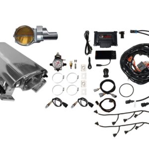 73274DBWSBNP Ultimate Rebel Brilliant Tall LS3 750 HP EFI System Tall LS3 Port Intake DBW Brilliant Billet 102mm TB With Trans Control No Pedal