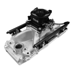 30-10-411 Ultra Port, 1000 HP Chevy Big Block Rectangle Port EFI System, 4150 Flange, Uni Black Finish Throttle Body, 3-Bar TMAP