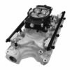 30-18-515 Ultra Port, 500 HP Ford 351W, Offenhauser VPI, Port EFI System, 4150 Flange Classic Black Throttle Body, 3-Bar TMAP