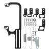 60065 Go EFI 4150/4160 Throttle Body Throttle/Trans Cable Bracket, Black
