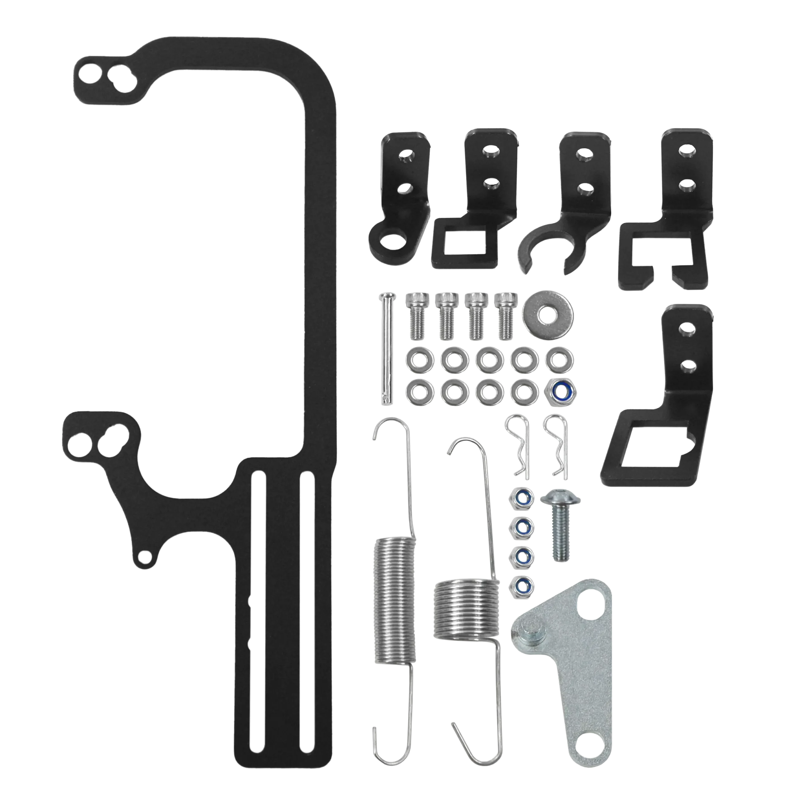 60065 Go EFI 4150/4160 Throttle Body Throttle/Trans Cable Bracket, Black
