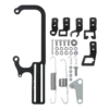 60067 Go EFI 4500 Throttle Body Throttle/Trans Cable Bracket, Black
