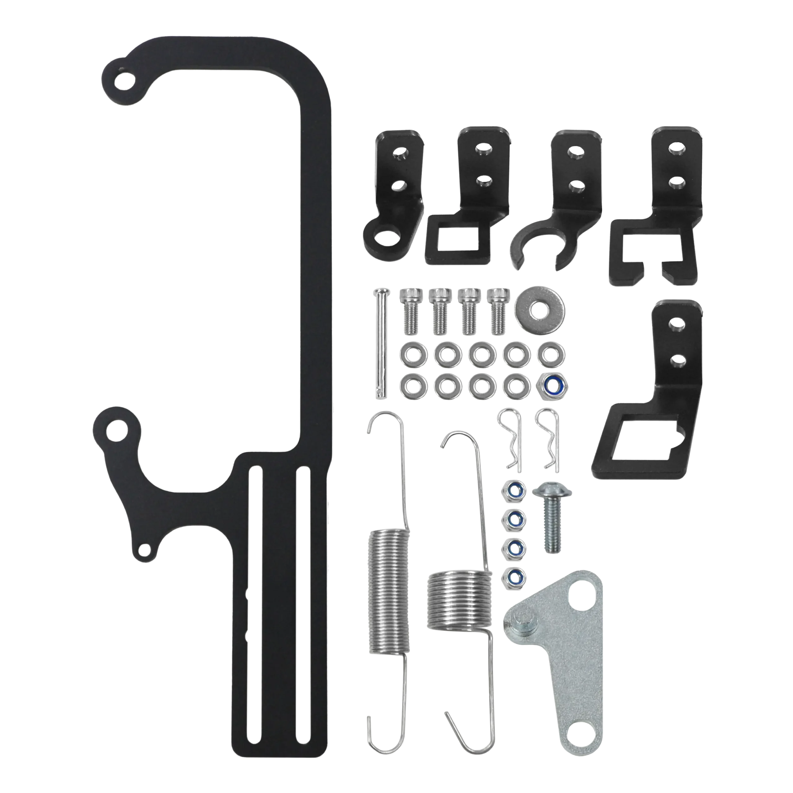 60067 Go EFI 4500 Throttle Body Throttle/Trans Cable Bracket, Black