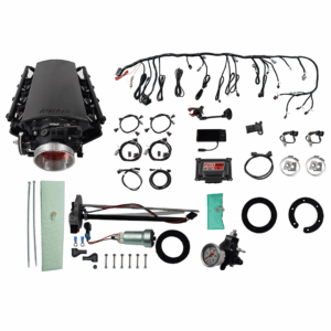 76130 Ultimate LS 1000 HP EFI System With Short Cathedral Intake & In Tank 440 LPH Pump Module & Go Fuel Regulator Master Kit