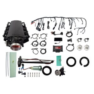 76135 Ultimate LS 1000 HP EFI System With Short LS3 Port Intake, Transmission Control & In Tank 440 LPH Pump Module & Go Fuel Regulator Master Kit