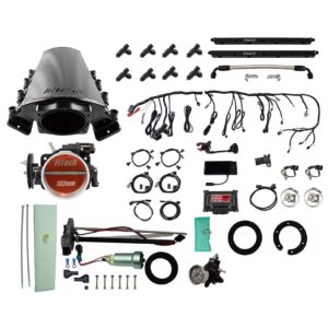 76136 Ultimate LS 1000 HP EFI System With Short LS7 Port Intake & In Tank 440 LPH Pump Module & Go Fuel Regulator