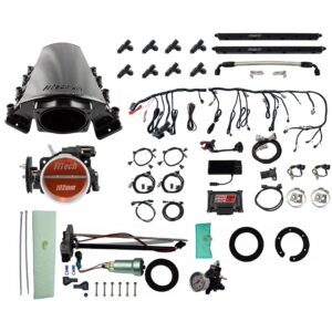 76137 Ultimate LS 1000 HP EFI System With Short LS7 Port Intake, Transmission Control & In Tank 440 LPH Pump Module & Go Fuel Regulator Master Kit