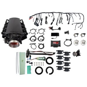 78630 Ultimate LS 1000 HP EFI System With Short Cathedral Intake, In Tank 440 LPH Pump Module, Go Fuel Regulator & LS3 Coil Pack Set Master Kit