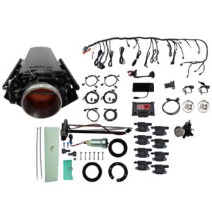 78632 Ultimate LS 1000 HP EFI System With Long Runner Cathedral Intake, In Tank 440 LPH Pump Module, Go Fuel Regulator, & LS3 Coil Pack Set Master Kit