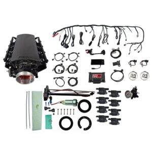 78635 Ultimate LS 1000 HP EFI System With Short LS3 Port Intake, Transmission Control, In Tank 440 LPH Pump Module, Go Fuel Regulator, & LS3 Coil Pack Set Master Kit