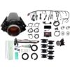 79633 Ultimate LS 1000 HP EFI System With Long Runner Cathedral Intake, Transmission Control, In Tank 440 LPH Pump Module, Go Fuel Regulator, & Go Spark LS3 Style Coil With LED 8 Pack Master Kit