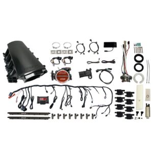 79717 Ultimate LS 750 HP EFI System With Short LS7 Port Intake, Go Fuel In-Tank Regulated Pump 340 LPH & Go Spark LS3 Style Coil With LED 8 Pack Master Kit