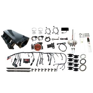 79814 Ultimate LS 750 HP EFI System With Short LS3 Port Intake, Transmission Control, Go Fuel In-Tank 340 LPH Fuel Pump Returnless Module With 2 Inch Fill & Go Spark LS3 Style Coil With LED 8 Pack Master Kit