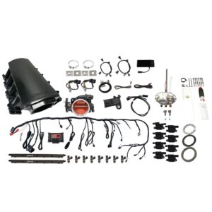 79816 Ultimate LS 500 HP EFI System With Short LS7 Port Intake, Transmission Control, Go Fuel In-Tank 340 LPH Fuel Pump Returnless Module With 2 Inch Fill & Go Spark LS3 Style Coil With LED 8 Pack Master Kit