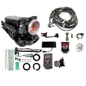 93631 Ultra Ram 650 HP Chevy Small Block EFI System With Go Fuel 440 LPH In-Tank, Go Spark CDI Box & Go Fuel Regulator Master Kit
